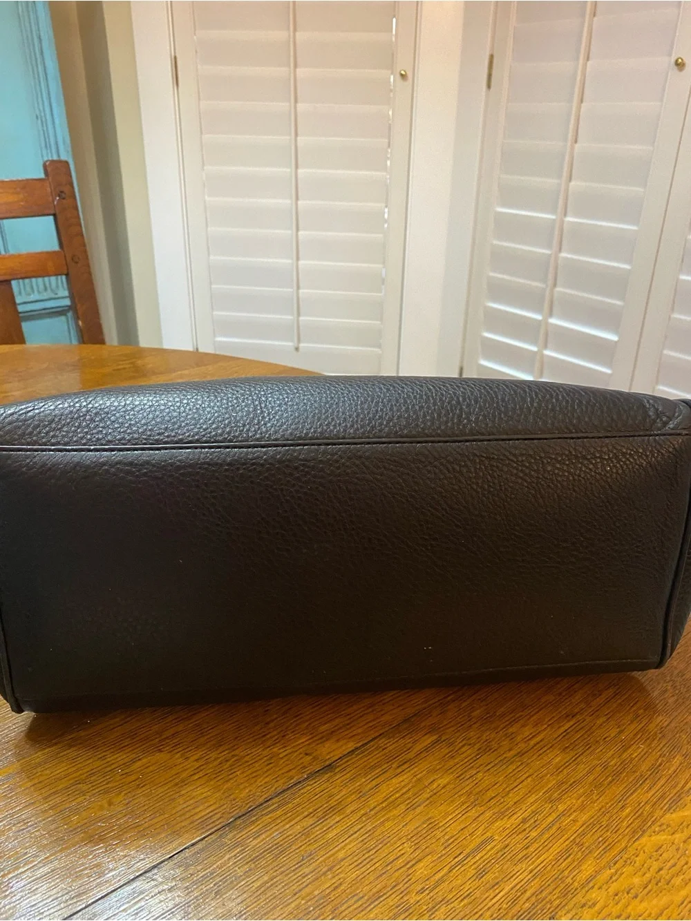 Kate Spade New York Charles Street Kensington Large Black Pebble Leather Bag
